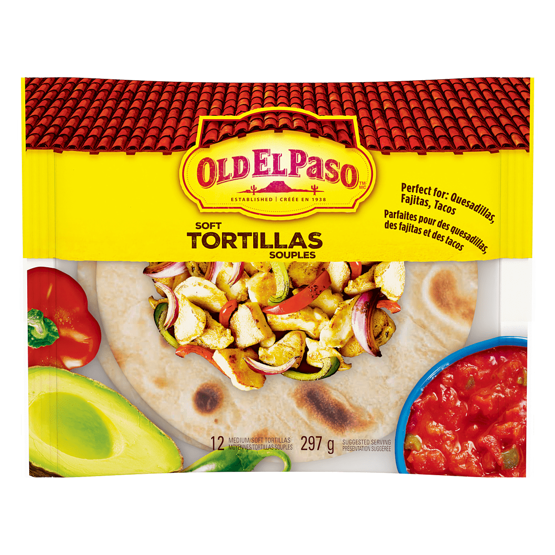 Soft Tortillas Medium & Irresistible Taste Old El Paso